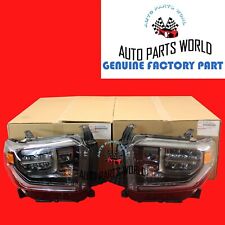 Genuine Oem Toyota 18-20 Tundra Trd Pro Sport Full Led Rh Lh Headlight Set
