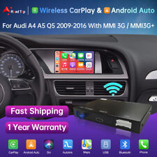 Wireless Carplay Android Auto Mirror Link Retrofit For Audi A4 A5 S4 S5 Q5 Mmi3g