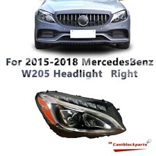 For Mercedes Benz C-class C300 W205 2015 16 17 18 Led Headlight Right Passenger