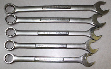 Craftsman Large 5 Pc Sae 1 To 1-516 Combination Wrench Set Made In Usa