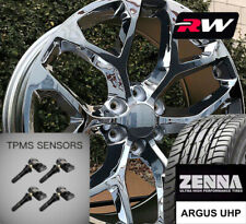 22 X9 Inch Wheels And Tires For Gmc Sierra 1500 Replica Ck156 Chrome Rims