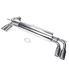 Dual Path Catback Muffler Exhaust System For 85-89 Mr2 W10 Aw10aw11 4a-gze