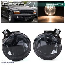 Fit For 01-04 Dodge Dakotadurango Smoke Lens Bumper Driving Fog Light Lamp Set