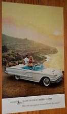 1959 Ford Thunderbird Convertible Original Vintage Advertisement Print Ad-59