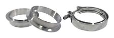 Torque Solution Stainless Steel V-band Clamp Flange Kit 2.5 63mm