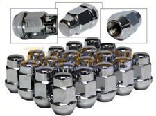 20 Bulge Acorn Wheels Rims Lug Nuts 12x1.5 M12 12 1.5 Closed End Chrome 19 Hex H