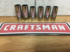 Craftsman Spark Plug Socket- Your Choice Of Size - New With Rubber Boot Insert