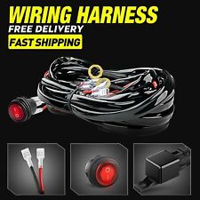 Us Location Wiring Harness Switch Kit Strobe For Led Work Light Bar Fuse Relay