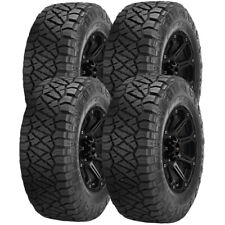 Qty 4 26550r20 Nitto Ridge Grappler 111t Xl Black Wall Tires