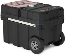 241008 Masterloader Resin Rolling Tool Box With Locking System And Removable Bin