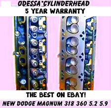 New 2 Dodge Magnum 5.2 5.9 Ohv 318360 Cylinder Heads 92-04 New Parts No Core