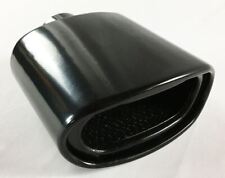 Exhaust Tip 2.25 Inlet 5.50 X 3.00 High 7.00 Lg Double Wall Rolled Oval Reson