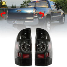 Black Rear Tail Lights Lamps For 2005-2015 Toyota Tacoma Assembly Leftright