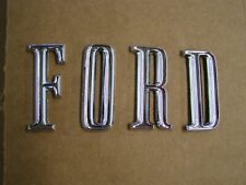 Nos Oem Ford 1967 1968 Galaxie 500 Deck Lid Letters Emblems Ornaments Xl Ltd Set