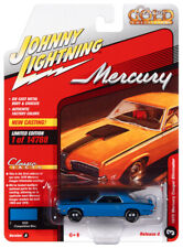 2021 Johnny Lightning Classic Gold 4a Blue 1970 Mercury Cougar Eliminator Nip