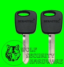 Lot Of 2 Ford Mercury Pats Transponder Rfid Security Chip Key Blank 692055