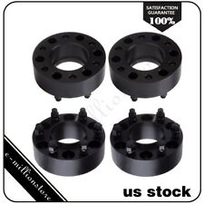 4pcs 2 6x135 14x2 Black Hub Centric Wheel Spacers For 2004-2014 Ford F-150