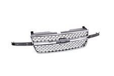 Ss Chrome Grille Whoneycomb Insert For 03-07 Silverado 1500 2500 3500 Pickup