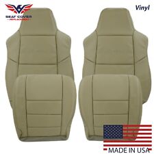 2002 2003 2004 2005 Ford Excursion Limited Synthetic Leather Seat Cover In Tan