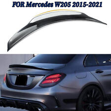 For 2015-2021 Mercedes Benz W205 C200 C300 Rear Trunk Spoiler Wing Psm Style