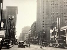 Amb Found Photo Photograph Early 1931 Cleveland Ohio Street Scene Horace Heidt
