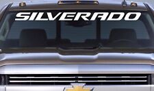 Chevrolet Silverado Windshield Graphic Vinyl Decal Sticker Vehicle Chevy  329