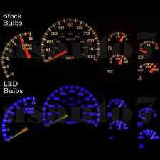 Dash Cluster Gauges Blue Smd Led Lights Kit Fits 99-02 Chevy Silverado 1500 2500