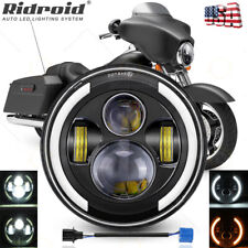 7 Inch Led Headlight Projector With Turn Signal For Harley-davidson Motorcycle