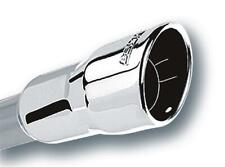 Borla Exhaust Tip - Universal Fits 3 Inlet - 4.25 Single Round Rolled-edge A