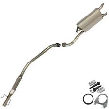 Muffler Resonator Pipe Exhaust System Kit Compatible With 2003-05 Corolla
