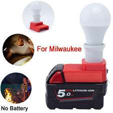 For Milwaukee 18v 20v Li-ion Battery Operated 5w Emergency Lamp Led Work Light