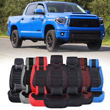 Luxury Pu Car Seat Covers Cushion For Toyota Tundra Sr5 Crew Extended Cab