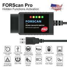 Us Forscan Pro Car Scan Tool Code Reader Ford Hidden Function Programming