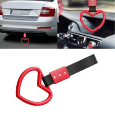 Red Heart Ring Handle Hand Strap Car Styling Universal For Suv Auto Accessories