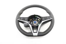 2018 - 2023 Alfa Romeo Stelvio Steering Wheel Leather W Buttons Oem 01561247260