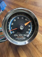 Vintage 1960s 70s Sun Tachometer Muscle Car Camaro Mustang Charger
