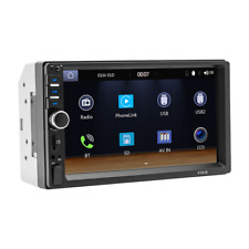 Car Radio Stereo 2din Bluetooth Touch Screen Mp5 Player Carplay Android Auto
