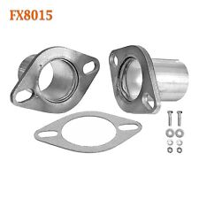 Fx8015 2 Od Universal Quickfix Exhaust Oval Flange Repair Pipe Kit Gasket