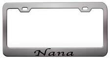 Nana Girly Steel License Plate Frame Car Suv E28
