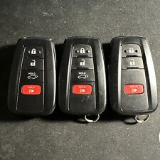 Lot Of 3 Oem Toyota Rav 4 Smart Key Keyless Remote Key Fob Hyq14fla