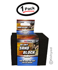 1 Pack 2pcs 80 Grit Sanding Block Hook And Loop Auto Body Block 2.75in X 5.5in