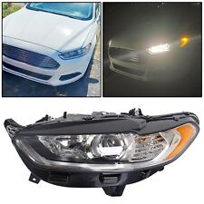 For 2013 2014-2016 Ford Fusion Headlight Light Lamp Driver Left Side Halogen New