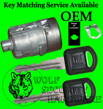 Chevy Gm Oem Single Door Key Lock Cylinder Tumbler 2 Keys 702912