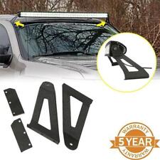 2x 5250 Curved Light Bar Led Mounting Brackets For Jeep Cherokee Xj 1984-2001