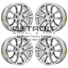 18 Jeep Grand Cherokee Pvd Bright Chrome Wheels-w Rims Factory Oem 9136 Exch...
