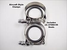 27063-57a 27060-55 Aircraft Style Stainless Intake Manifold Clamps