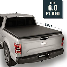 Soft Tri-fold Tonneau Cover For 1983-2011 Ford Ranger 6ft Shor Bed