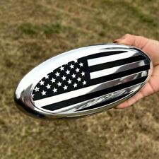 7 Inch Us Flag Oval Front Rear Tailgate Trunk Emblem Sticke For Ford F150 250