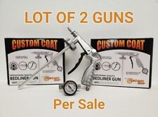 Custom Coat Bedliner Gun W Regulator U-pol Raptor Lot Of 2 Best Deal Guaranteed
