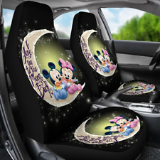 Mickey Minnie In Love Car Seat Covers Set Of 2